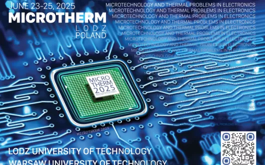 Ulotka konferencji naukowej Microtherm
