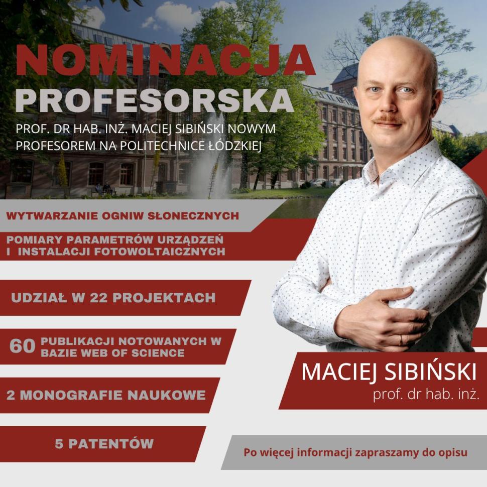 Infografika o nominacji profesorskiej