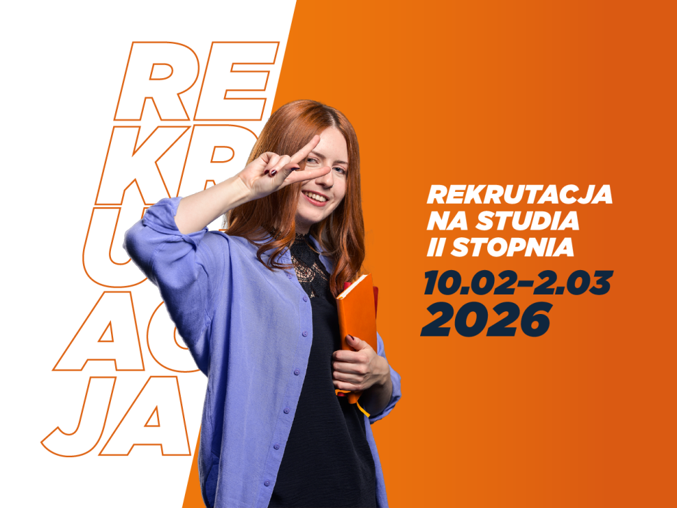 Baner rekrutacji na studia drugiego stopnia